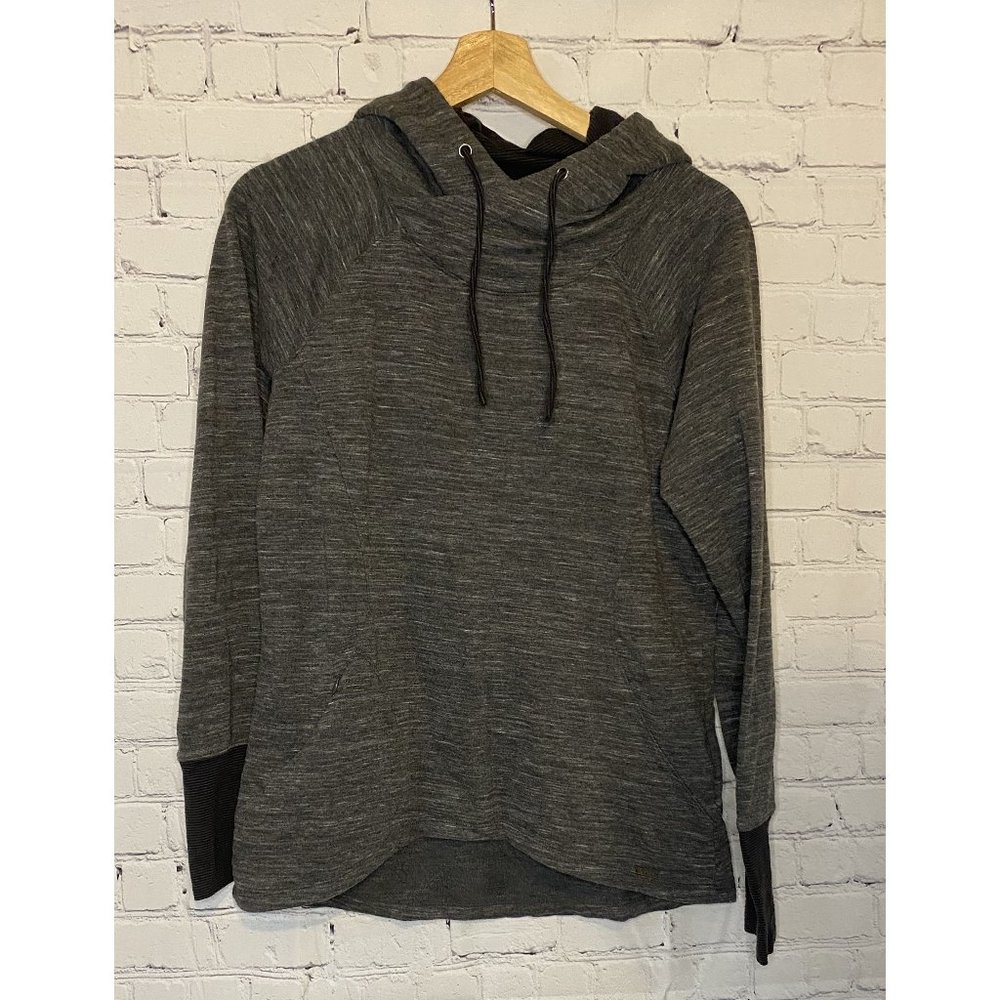 Avalanche Heathered Gray Pullover Hoodie Large
